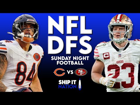 Bears vs 49ers NFL DFS Showdown | Week 17 SNF | Picks, Plays & Process