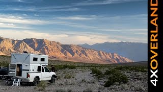 USA by 4-Wheel Camper. Part-2. Death Valley hard rocks + hot springs