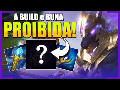 FIZ NASUS SUP COM A BUILD PROIBIDA E TÁ IMORAL!! NASUS GAMEPLAY | League Of Legends