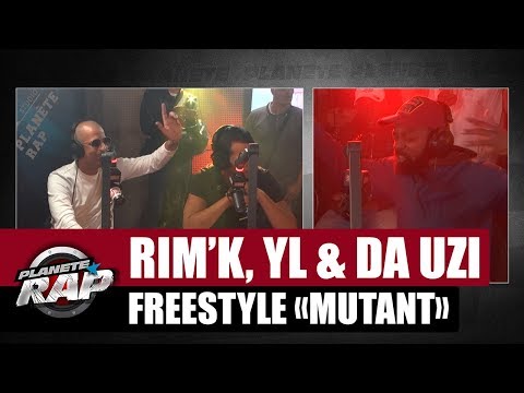 Rim'K, YL & DA Uzi - Freestyle "Mutant" #PlanèteRap