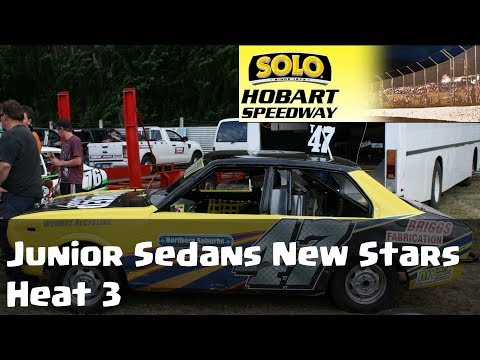Junior Sedans New Stars Heat 3 - Hobart Speedway 26-01-19