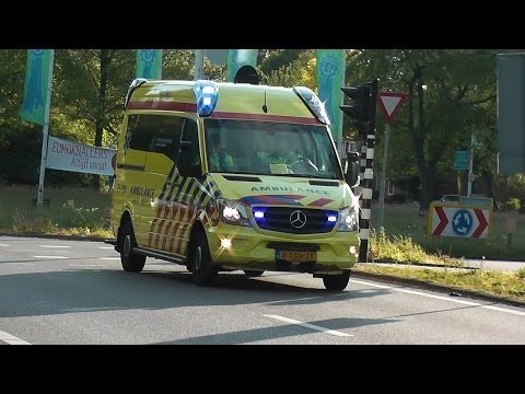 Ambulance 13-191 Met A1/Spoed naar een Melding in Zaandijk