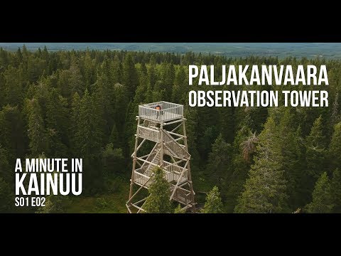 A minute in Kainuu - Paljakanvaara Observation Tower | Cinematic Sony a6300