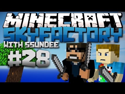 Minecraft | SkyFactory (Modded SkyBlock) - Ep: 28 "VILLAGERS?!"