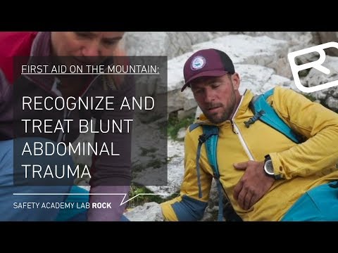 Blunt abdominal trauma: Perform first aid on a stomach-area injury – Tutorial (36/43) | LAB ROCK