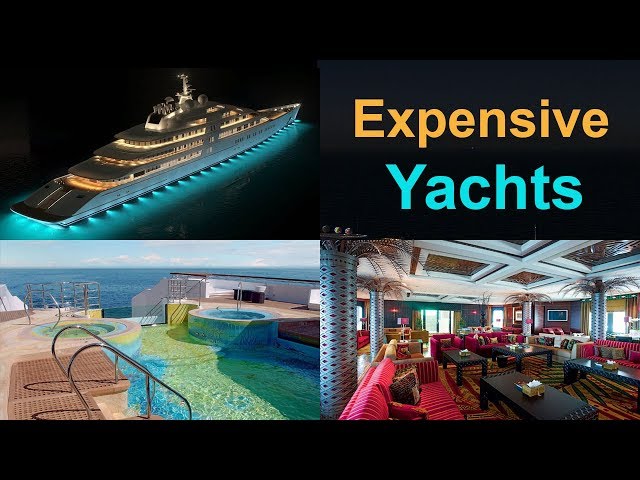 Top 10 Most Expensive Luxury Yachts In The World !