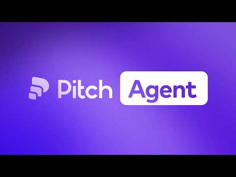 Pitch Agent: On-brand AI presentations, made for professionals
