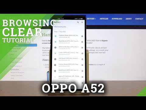How to Clear Browser in OPPO A52 – Delete Browsing History