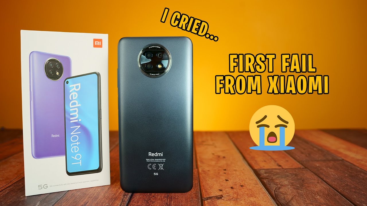 REDMI NOTE 9T 5G - FIRST FAIL FROM XIAOMI