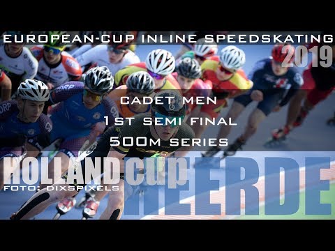 Cadet Men 1st Semi Final 500m Series Holland Cup Heerde 2019