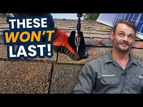 Are Self Sealing Mounts Worth It? (New Solar Installation Tech) | Roofers React
