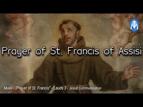 Prayer of St  Francis of Assisi