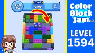 Solusi Level 1594 Color Block Jam