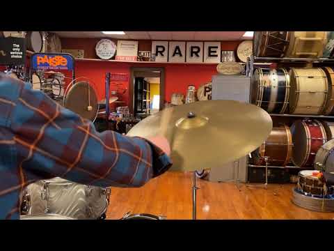 1950's A Zildjian "Large Stamp" 24" Ride Cymbal 3110g