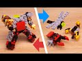 Micro LEGO brick bugs combiner transformer mech - Bugking
