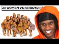 20 AFRICAN WOMEN VS FATBOYDIP