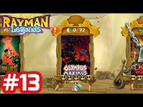 Rayman Legends - Gameplay Walkthrough - Part 13 Olympus Maximus (PC)