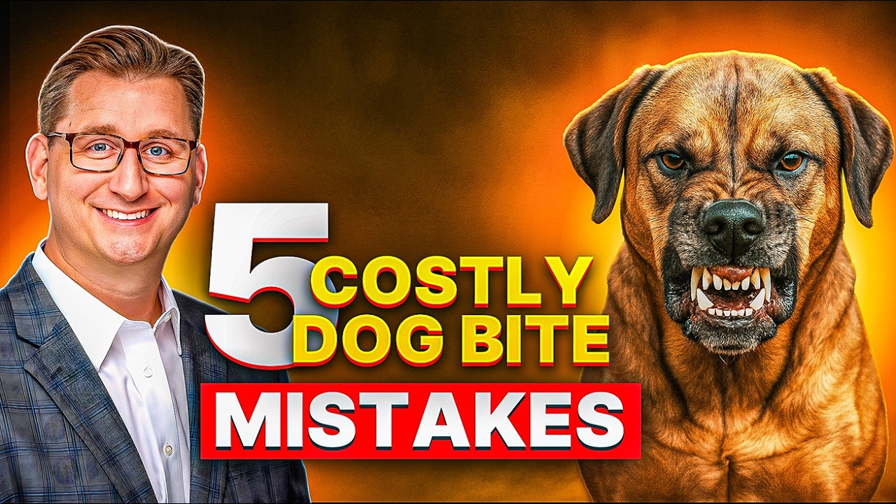 5 Mistakes That Could Destroy Your Dog Bite Case (And Cost You Thousands)