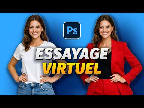 On peut faire de l'essayage virtuel avec FireFLy dans Photoshop !