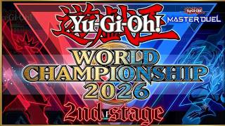【WCS2026】エリア代表決定戦#2 寝てしまい時間ないので無言でやります！【遊戯王マスターデュエル】【Yu-Gi-Oh! Master Duel】