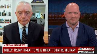 MSNBC: CHRIS HAYES SHOW - SEPT 27, 2023 - TRUMP A THREAT TO THE MILITARY