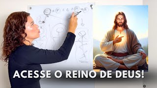 Jesus taught: Everything you want already exists; you just need to become the one who receives it.