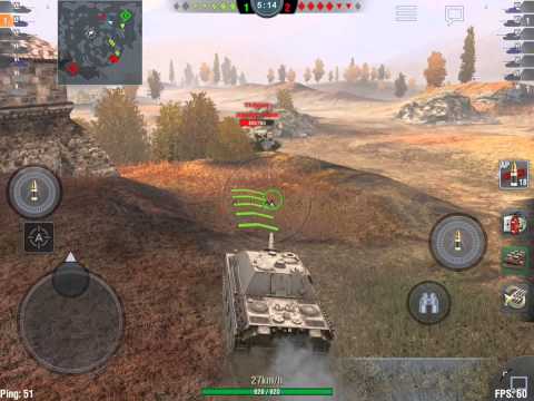 Jagdpanther 3 Kills Rank 2 - World of Tanks Blitz