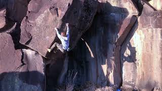 Video thumbnail of Cobra Kai, V5. Dierkes Lake