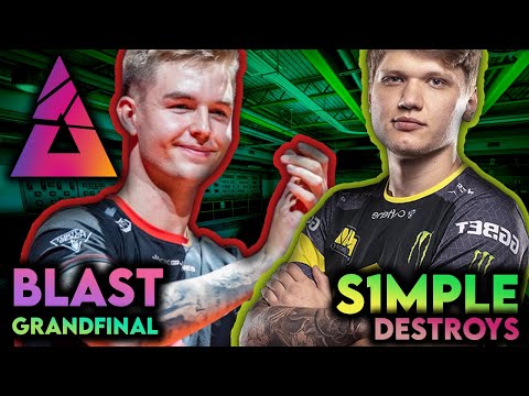 S1MPLE DESTROYS ASTRALIS IN THE GRAND FINAL - BLAST Premier - CSGO