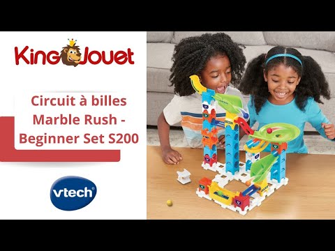 Circuit À billes - racing set electronic m200e, jouets 1er age