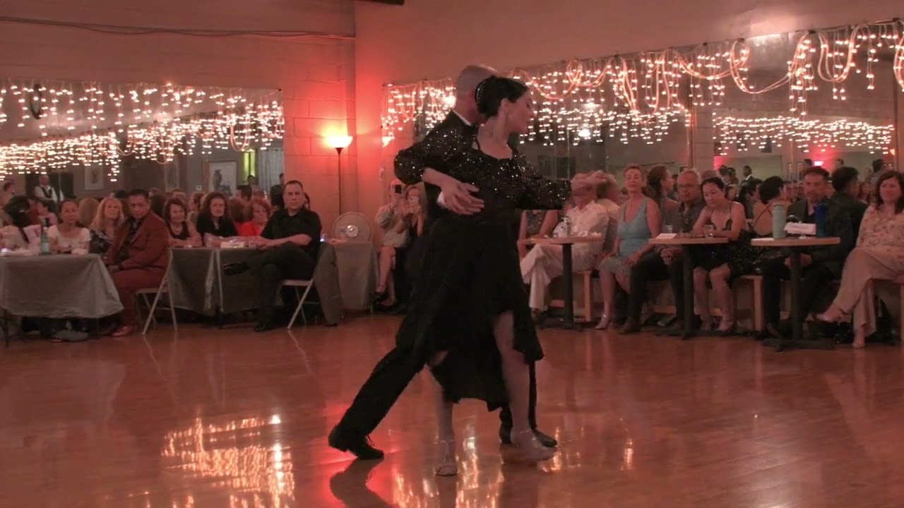 Guillermina Quiroga and Mariano Logiudice at Milonga Sonata 3/4