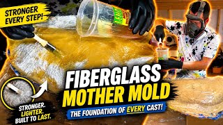 Fiberglass Mother-mold Jacket, Latex Mold Making Process | Peregrine Falcon (Hybusa)