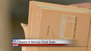 Stimulus Check Scam Warning