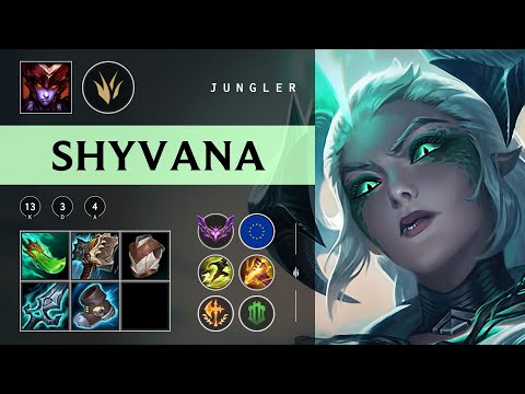 Shyvana Jungle vs Volibear - EUW Master Patch 25.24