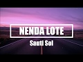 Nenda lote - Sauti Sol (Lyrics) 🎵