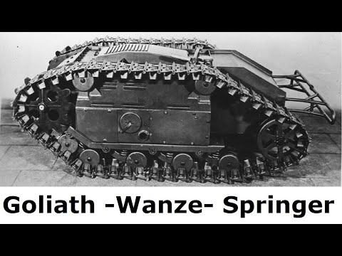 Wehrmacht cargo carrier - Goliath - Springer - Bug