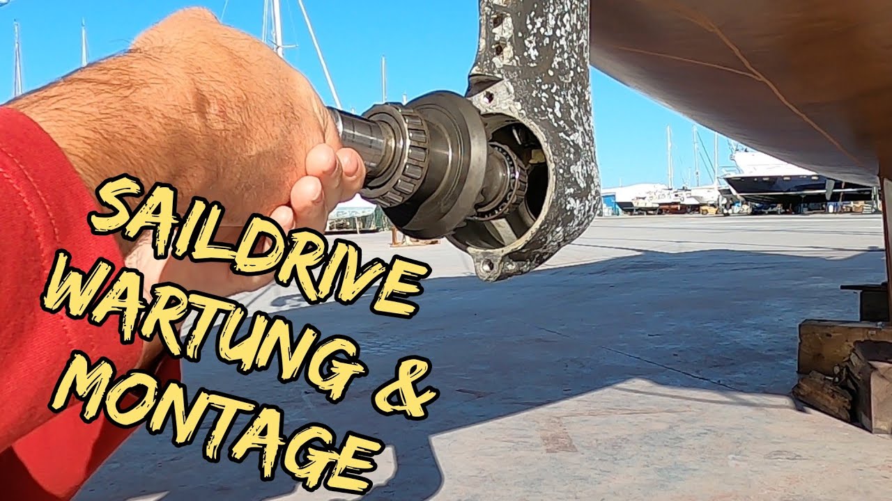Yanmar SD50 Saildrive Maintenance & Assembly DIY
