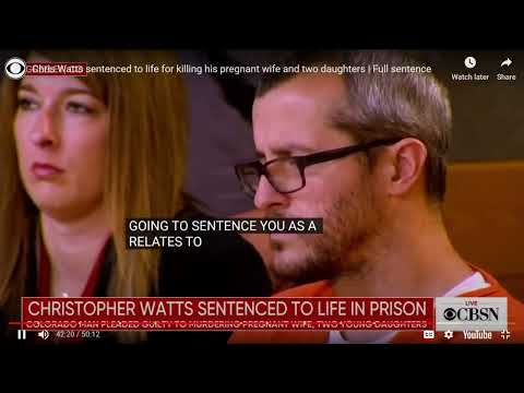 #chriswatts DIFFERENT THEORY FIRST DEGREE MURDER! NEW! !DOUBLE JEOPARDY