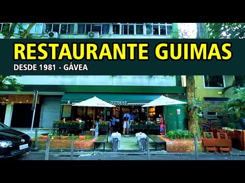 Guimas Restaurant in Gávea since 1981