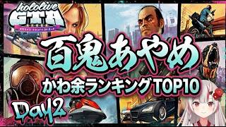 【かわ余ランキング】#holoGTA DAY2 配信で「かわ余」が止まらなかった瞬間TOP10【百鬼あやめ|ホロライブ切り抜き】
