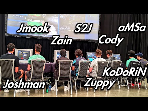 Smash Melee's Most Stacked Quad Stream Ever - Battle of BC 5