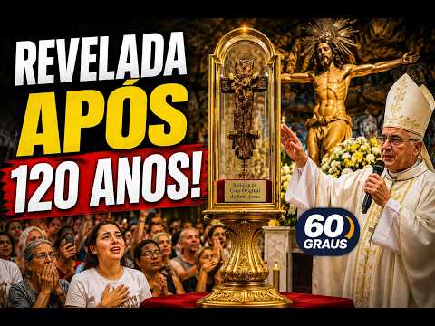 EMOCIONANTE! Relíquia do Bom Jesus é EXPOSTA pela 1ª vez em mais de 120 anos em Bom Jesus da Lapa