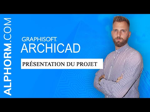 Présentation du projet de la formation ArchiCAD 20 Perfectionnement