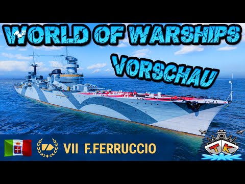 Francesco Ferruccio T7/ITA/CL *19KM Reichweite!?* *Vorschau* ⚓️ in World of Warships 🚢