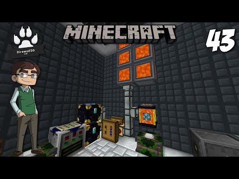 Automatically Creating Lava with Forestry and Bees : 1.12 Modded Minecraft DireWolf20 : E43