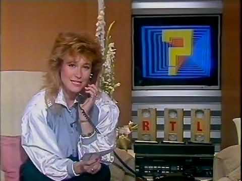 RTLplus Tele-Spiel Susanne Kronzucker 30.5.1986