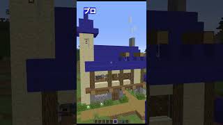 マイクラおしゃれな家の作り方！初心者とプロの違い 2【マイクラ・マインクラフト】#minecraft #マイクラ #マイクラ建築 #マインクラフト#shorts