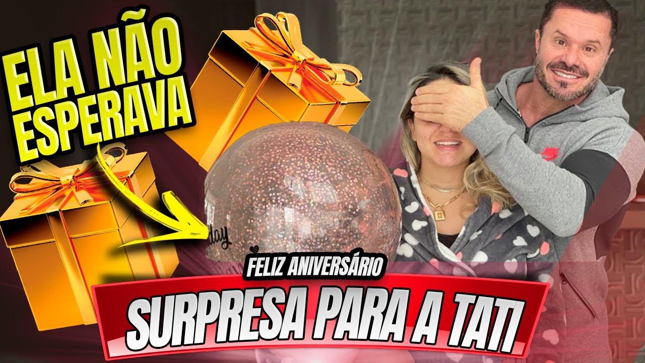 RENATO FEZ UMA SURPRESA PARA TATI CARIANI