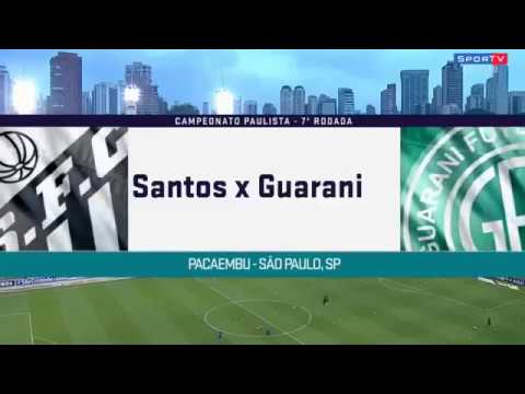 Santos 3 x 0 Guarani - Melhores Momentos - Paulistão 18/02/2019