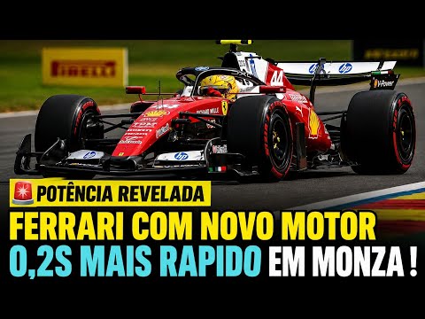 ​🚨 MAIS 15 CAVALOS! FERRARI REVELA MOTOR ADUO DE MONZA E PLANO PARA 2 DÉCIMOS MAIS RÁPIDO!